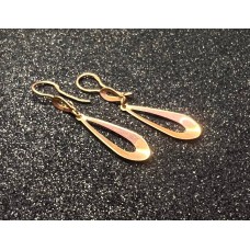 Серьги, золото 585 (14K), вес 3.18 г.