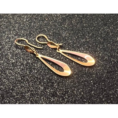 Серьги, золото 585 (14K), вес 3.18 г.