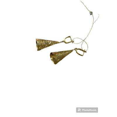 Серьги, золото 585 (14K), вес 4.59 г.
