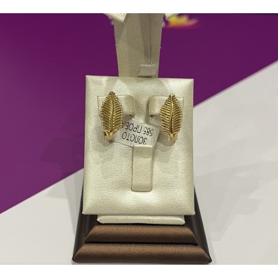 Серьги, золото 585 (14K), вес 4.1 г.