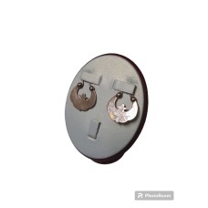 Серьги, золото 585 (14K), вес 4 г.