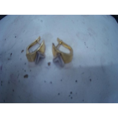 Серьги, золото 585 (14K), вес 5.22 г.