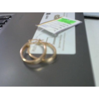 Серьги, золото 585 (14K), вес 2.58 г.