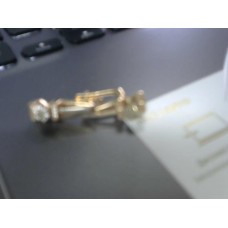 Серьги, золото 585 (14K), вес 4.91 г.
