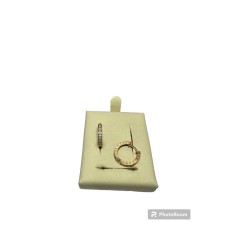 Серьги, золото 585 (14K), вес 2.37 г.