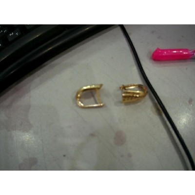 Серьги, золото 585 (14K), вес 1.92 г.