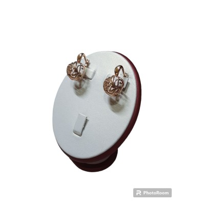 Серьги, золото 585 (14K), вес 5.9 г.