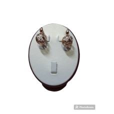 Серьги, золото 585 (14K), вес 5.9 г.