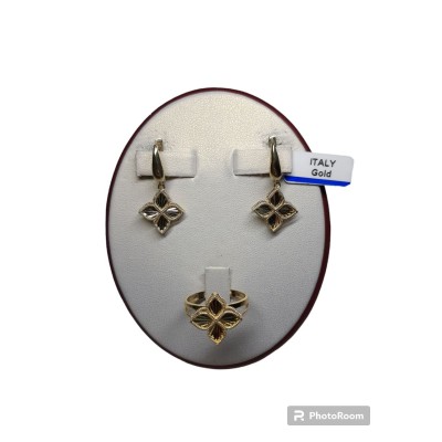 Серьги, золото 585 (14K), вес 3.7 г.