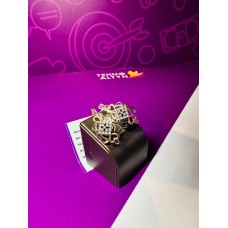 Серьги с камнями, золото 585 (14K), вес 6.77 г.