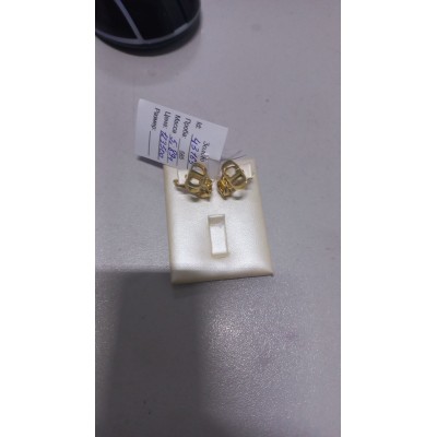 Серьги, золото 585 (14K), вес 5.89 г.