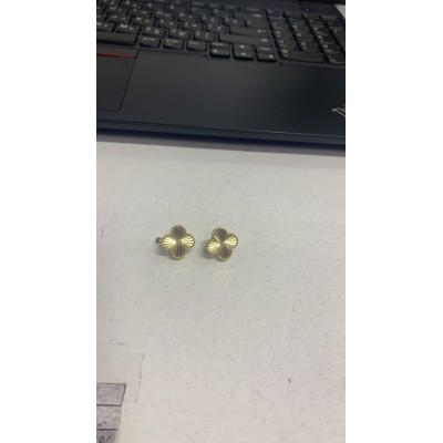 Серьги, золото 585 (14K), вес 3.4 г.