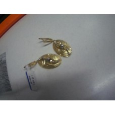 Серьги с камнями, золото 585 (14K), вес 7.91 г.
